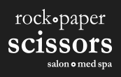 Rock Paper Scissors Salon and Med Spa logo