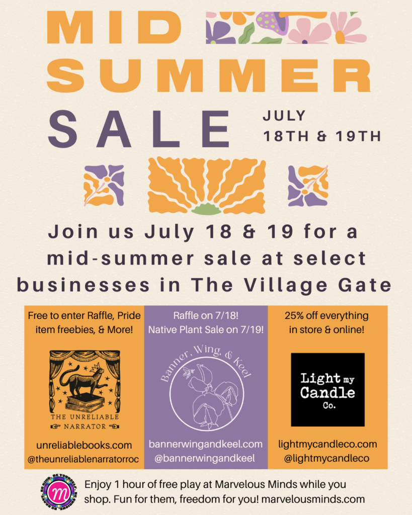 Mid Summer Sale at Village Gate