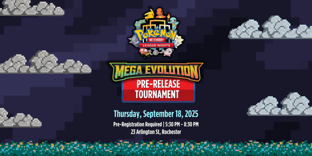 Pokémon TCG: Mega Evolution Pre-Release Tournament at WeTheHobby